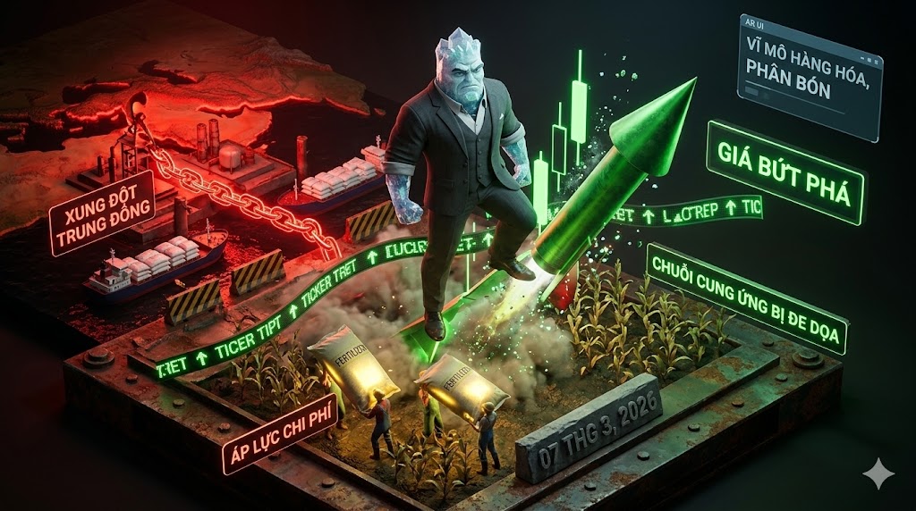 Giá phân bón toàn cầu bứt phá: Xung đột Trung Đông đe dọa chuỗi cung ứng, gia tăng áp lực chi phí nông nghiệp